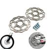 Motorcycle Brake Disc Front And Rear Friction For KAYO T2 K2 250 Motocross