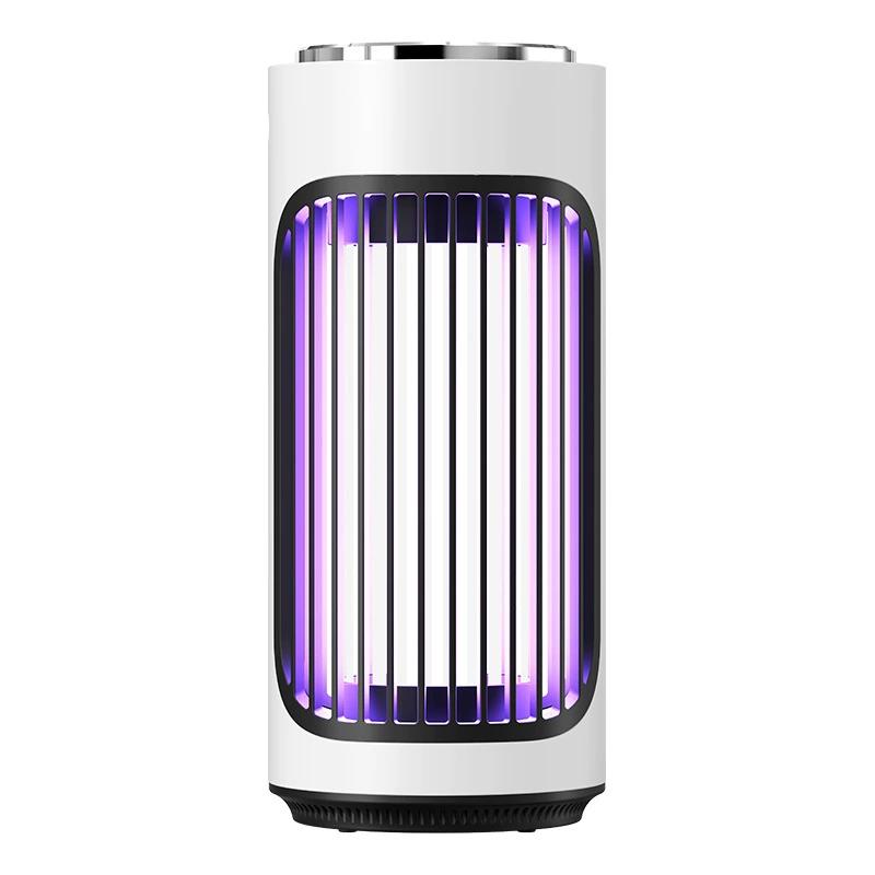 

Lámpara antimosquitos recargable 2 en 1, trampa de luz UV para interiores y exteriores, mata insectos