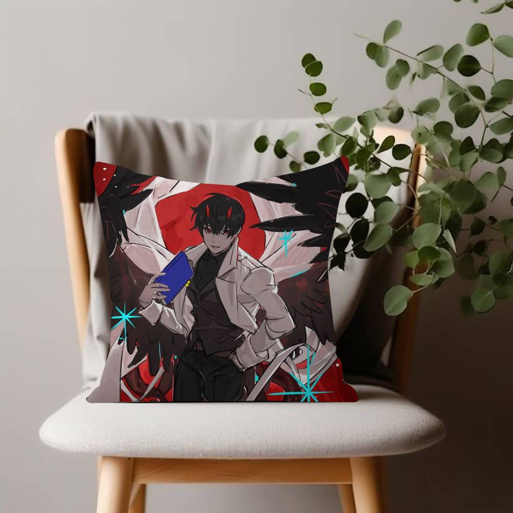 Cartoon Anime Omniscient Readers Viewpoint Pillow Cushion Cover Pillowcase Living Room Sofa Home Decorative Pillowcase