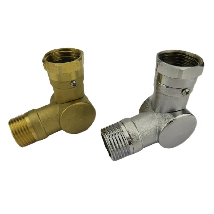 Raccordo Girevole per Tubo da Giardino 180 360 Gradi Regolabile Connettore Girevole in Ottone per Giardinaggio Campeggio Irrigazione