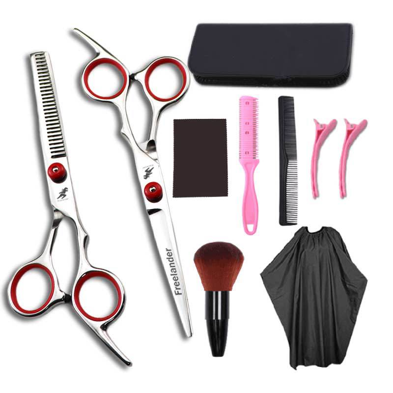 Professional Dog Grooming Scissors with Safety Round Tips,Heavy Duty Titanium Stainless Steel Up-Curved Pet Grooming Scissors