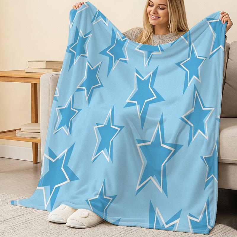 Soft Flannel Fleece Blanket: High-Density Plush Feel, Skin-Friendly, Warm & Cozy, Ideal for Home Relax, Halloween & Christmas