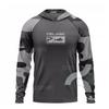 Mens Quick-Dry UV Protection Fishing Hoodie Long Sleeve T-Shirt Outdoor Summer Sports Cycling Apparel