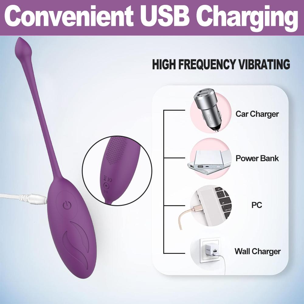 New Remote Control Vibrating Egg for Women G Spot Vibrator Simulator Vagina Ball Kegel Trainer Love Egg Sex Toys Adult Supplies Portable Masturbator