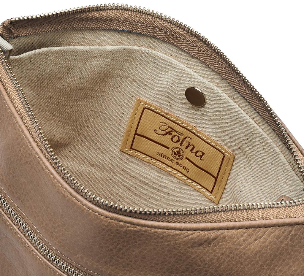 Forna Wallet Shoulder Bag, Greige