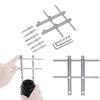 Solid Metal Camera Lens Spanner Wrench Lens Repair and Replacement Tool High Hardness Steel Wrench Replacements