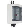 PV Sammelkasten IP65 Wasserdicht Solar Photovoltaik Sammelkasten mit DC500V 32A Schutzschalter Überspannungsschutz