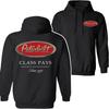 Peterbilt Class Pays Hoodie, Classic Peterbilt Logo with Class Pays Slogan