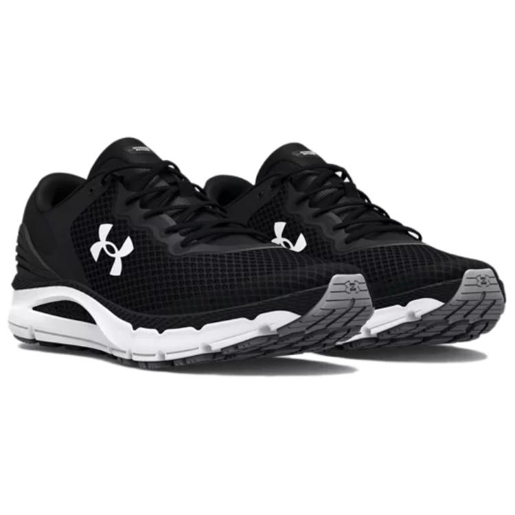 Under Armour Men's HOVR Apex 3 Training Shoes Black White 3023549-001
