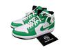 Air 1 Mid Lucky Green Black White Sneakers DQ8426-301