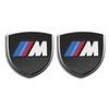 1/2 STUKS Auto Schild Carrosserie Kofferbak Stickers 3D Metalen Embleem Decal Auto Accessoires Voor BMW Performance F10 F20 F30 F40 E92 E91 G20 G30