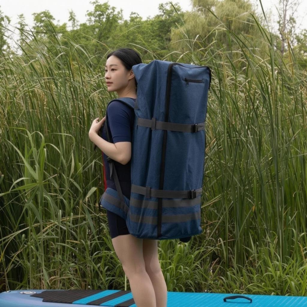 SUP Backpack Sturdy Paddleboard Bag Oversized for Paddleboarders