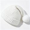 Knitted Winter Beanie Hat Soft Christmas Party Hat New Pom Pom Knit Cap  Holiday Party Accessory