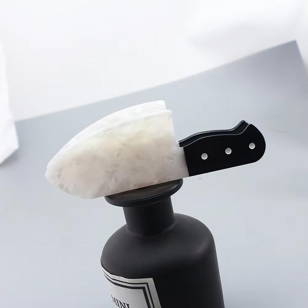 Punk Halloween Hair Claw Clips Gothic Fake Knife Barrettes Punk Style Hair Accessories for Women Girls Party Costume