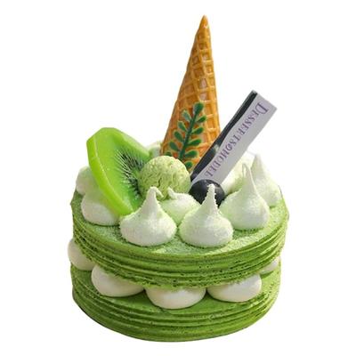 Kuchenrequisiten Interessantes Verschleißfestes PVC Simulations Französischer Kuchen Lebensmittelmodell für Party