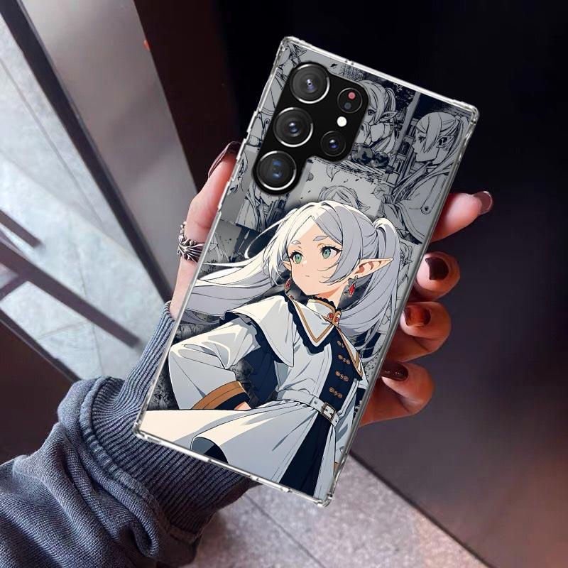 Frieren Beyond Journeys End Phone Case For Samsung Galaxy S23 S24 S25 Edge S26 Ultra S22 + S21 Plus S20 FE Cover Silicone Print