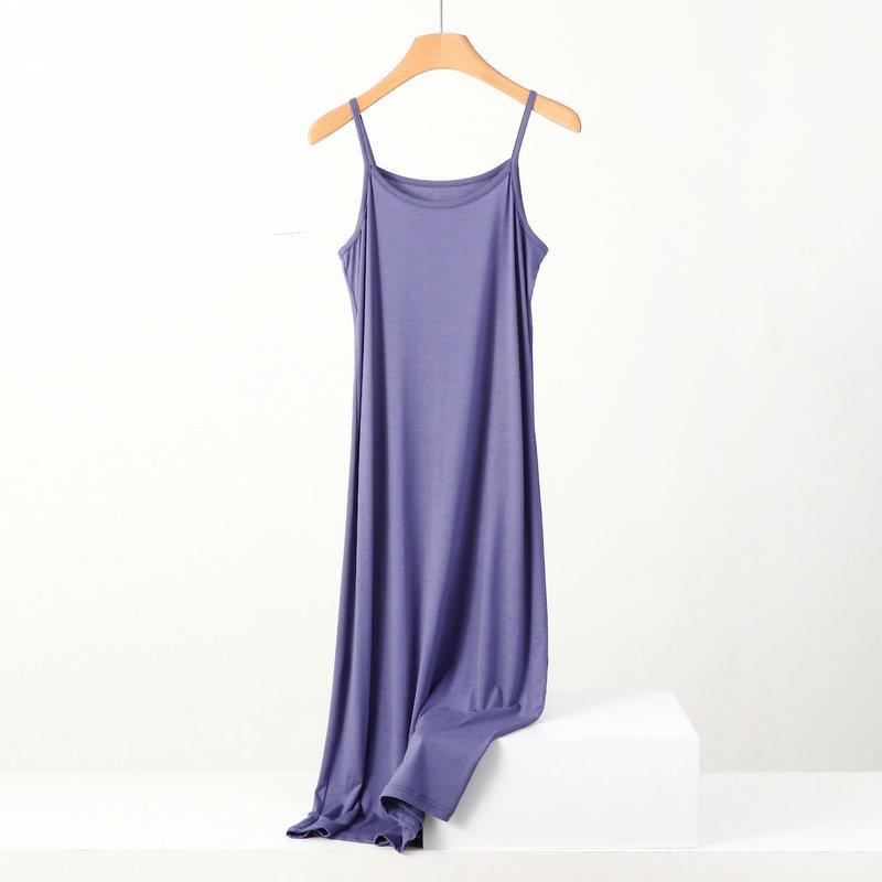 Plus Size Spring Summer Women's Nightgowns Night Dress Modal Cotton Ladies Braces Sleepwear Saxy Sleep Shirts XL-8XL