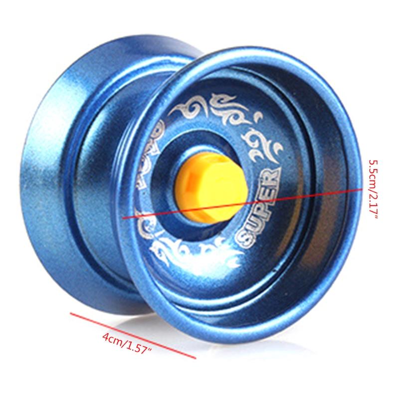 Fascinating Alloy Yo-Yos High Performance Professional YoYo High-speed Ball Bearings Various for Play Ways Random Colors