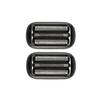 4 Pack Series 5/6 53B Replacement Head for Braun Electric Foil Shaver 5020Cs 5018S 5035S 5049Cs 5050Cs 6020S 6040Cs