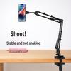 Adjustable Overhead Clamping Stand for Bedside Streaming and Binge-Watching