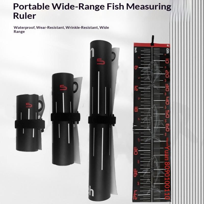 Waterproof Fish Measure Ruler Foldable Anti-Curl Pvc Fishing Measuring Tape Fishing Accessories Tackle Tool