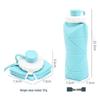 Silicone Foldable Water Cup: Heat-Resistant, Drop-Proof, Portable, Telescopic Kettle with Box for Outdoor Sports and Travel