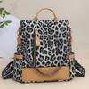 Rucksack mit Leopardenmuster Damen Reise Große Kapazität Diebstahlsicherer Rucksack