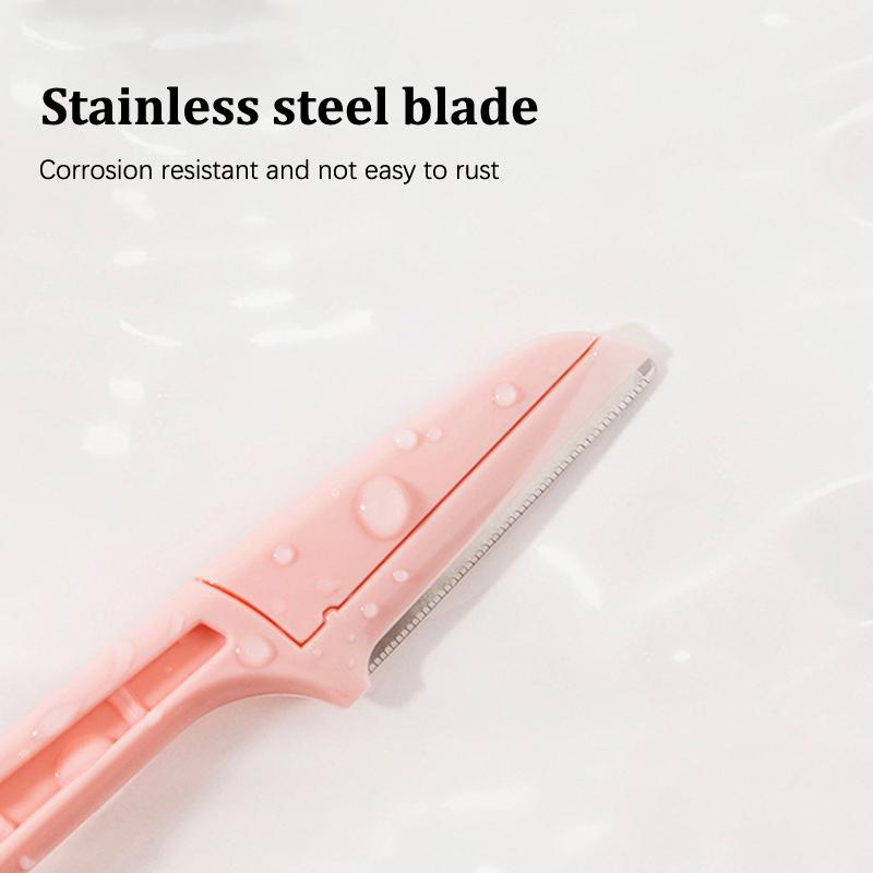 1 Pcs Eyebrow Trimmer Makeup Tools Safe Eye Brow Razor Face Body Hair Removal Shaver Blades Women Eyebrows Shaping Knife