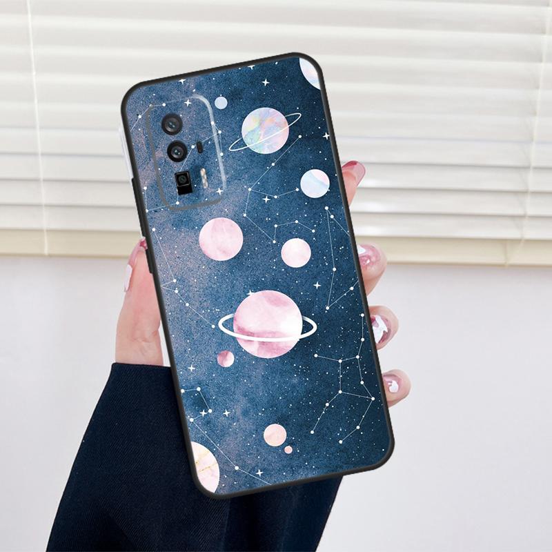 Planet Space Star Cover For Xiaomi 11T 12T 13T 14T Pro 13 14 15 Ultra POCO X7 X6 Pro X3 X5 F5 F6 M6 Pro Case