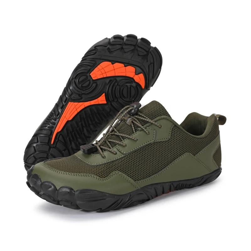 Oddychające buty trekkingowe z siateczki męskie damskie barefoot outdoorowe sneakersy antypoślizgowe trekkingowe kempingowe buty sportowe elastyczne buty do chodzenia