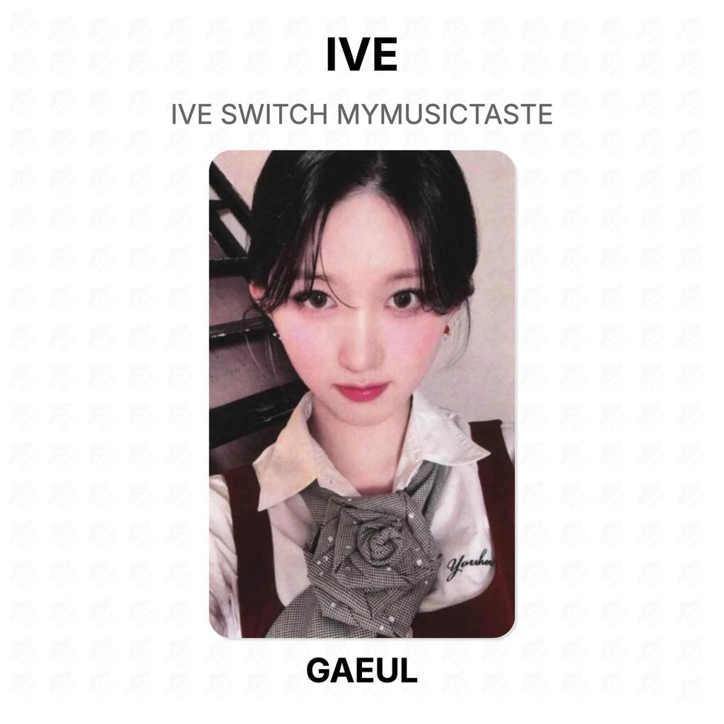 IVE SWITCH MYMUSICTASTE Official Photocard