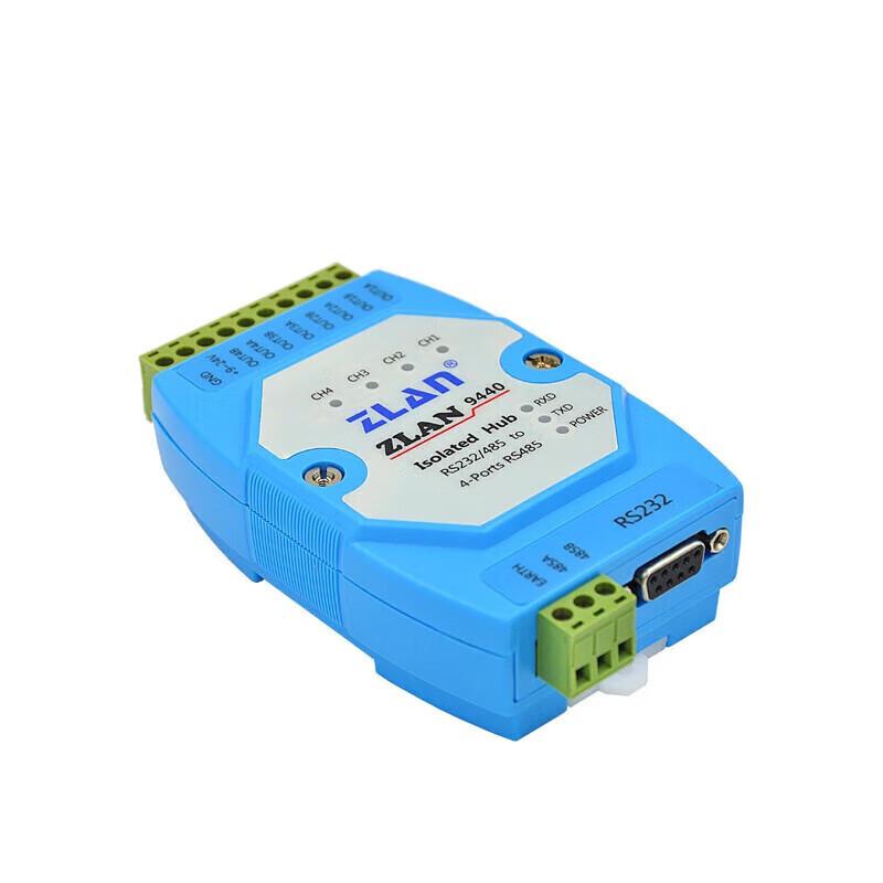 ZLAN RS485 Hub, Repeater & Isolator with RS232 Conversion