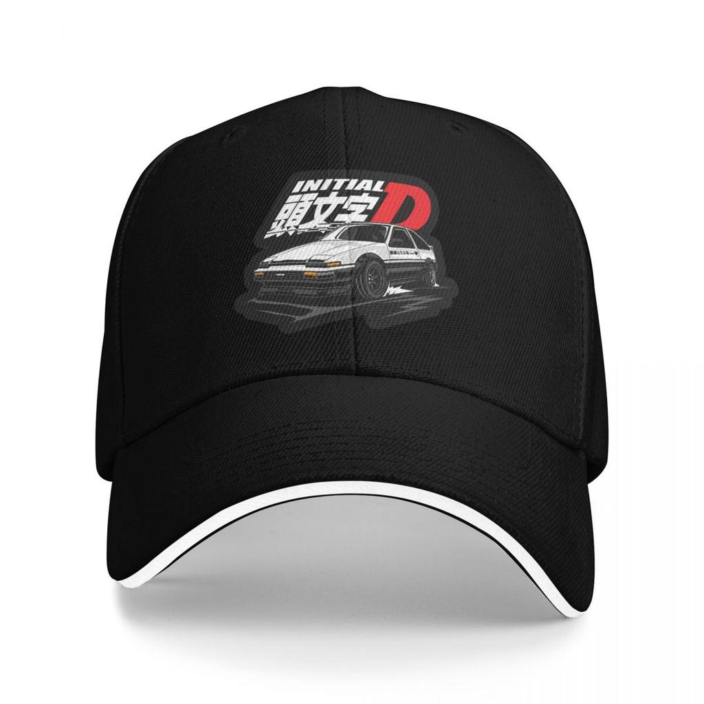 Anime Drift AE86 Initial D Baseball Caps Snapback Baseball Hats Breathable Casual Casquette Outdoor Unisex