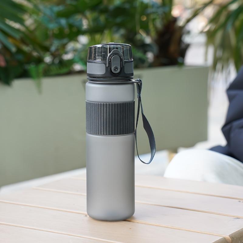 1pc BPA-Free Plastic Water Bottle with Lid and Strap-Ideal for Hiking, Fitness, and Casual Use - Perfect Gift for Father'S Day