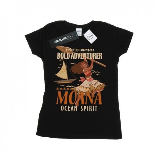 Disney Womens/Ladies Moana Find Your Own Way Cotton T-Shirt