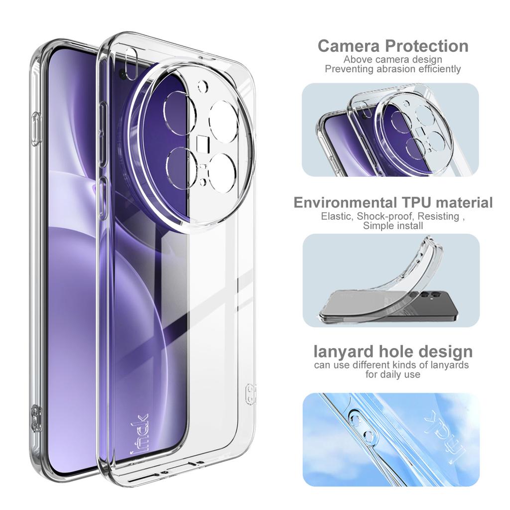 For Vivo X300 Pro 5G Phone Case IMAK Soft Slim Case UX-5 Series