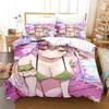 3D Kawii Girls Uma Musume Pretty Derby Bedding Set Single Twin Full Queen King Size Bed Set Adult Kid Bedroom Duvetcover Sets