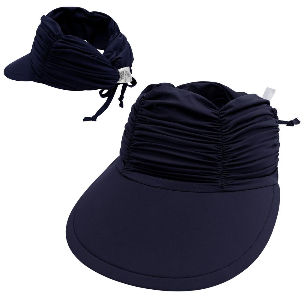 Womens Ladies Summer Wide Brim Foldable Sun Hat Anti-UV Beach Visor Caps Hats