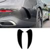 For Mercedes-Benz CLE Coupe C236 AMG 2024-2025 Rear Bumper Splitter Lip Body Kit Spoiler Air Vent Cover Canard ABS Sticker