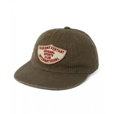 Thisisneverthat Washed Dobby Patch Cap Olive