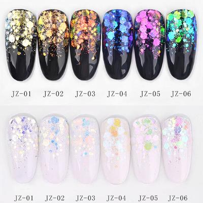 Décoration d'ongles pour femmes, bricolage, paillettes de couleur, maquillage, cadeau d'anniversaire