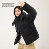 SNOWFLYING Women's Casual Lightweight Hooded Down Jacket