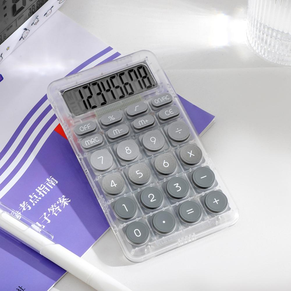 

Mini Keyboard Calculator 8-digit Math Calculators New Electronic Calculator School Supplies серый