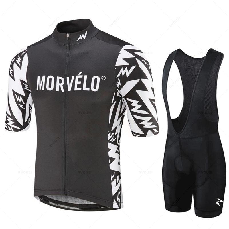 2026 Morvelo Sommer Pro Herren Radtrikot Anzug Mountainbike Triathlon Schnelltrocknend Atmungsaktiv Fahrradbekleidung Ropa Ciclismo