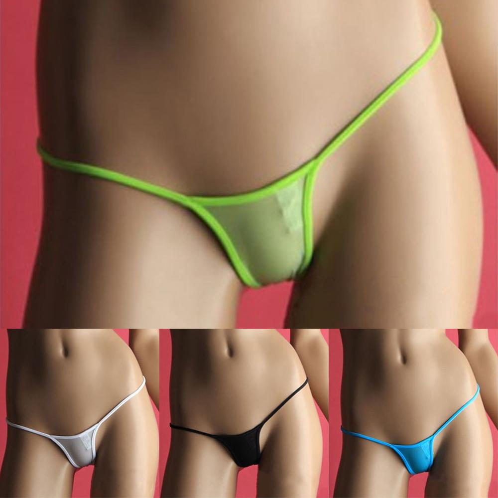 Thongs Womens G-String Comfortable Low Waist M-2XL Micro