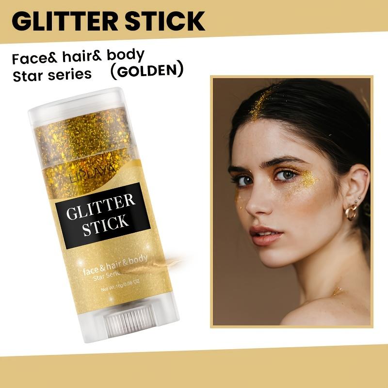 Make-up Glitzerstift Bühne Party Körper Haar Schimmernde Creme Glanz Gesichtsbemalung Zubehör