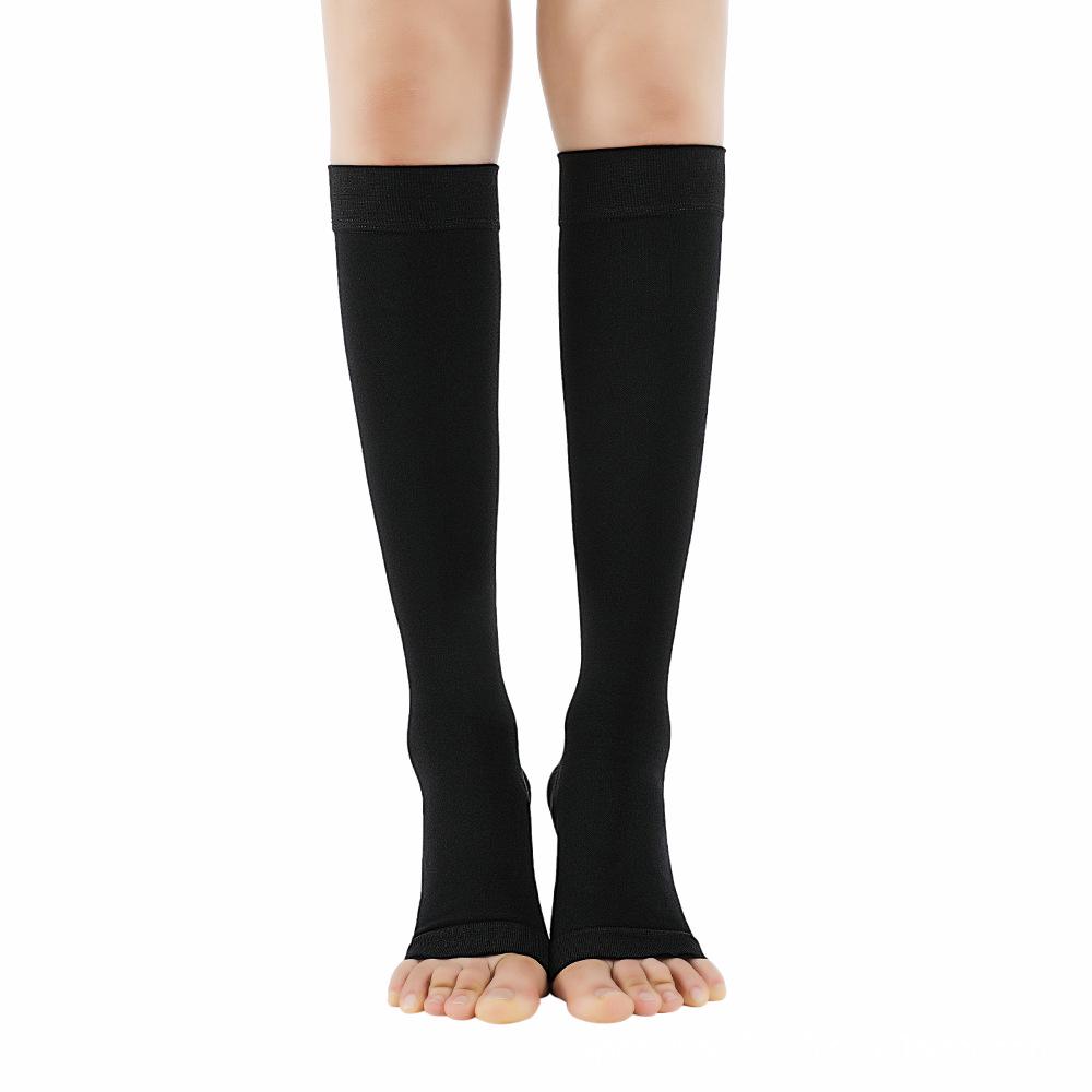 Class 1 Compression Calf Socks 15-21mmHg for Nurses and Aviation, Anti-Varicose Vein, Elastic Mid-Calf Design