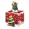 Red Christmas Themed Cash Box Christmas Queue Surprise Cash Box Creative Holiday Gift Box Holiday Essentials
