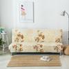 Stretch Folding Sofa Bed Cover Four Seasons Fabric Sofa Cover Full Covered All-Inclusive Double Three-Person Gloves without Support