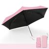 Anti UV Mini Compact Pocket Umbrella Windproof Sun Shade Parasol Five-Folding Parasol  Outdoor